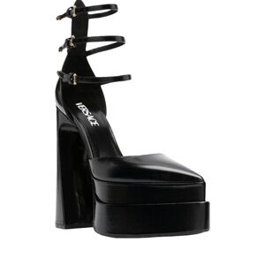 Versace Medusa Aevitas Platform Pumps Heels in Black